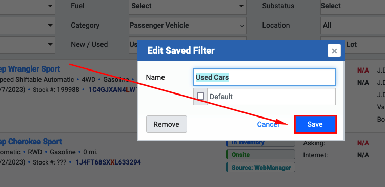 Saved Filters- Save Edited Filter.png