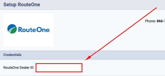 RouteOne Configuration- RouteOne Dealer ID.png