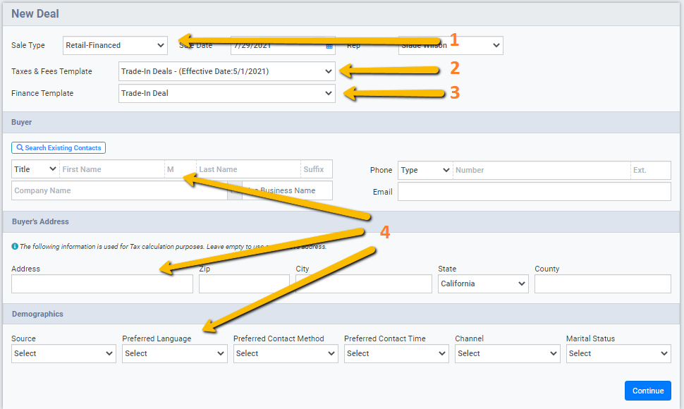 How to Create Deals – AutoManager
